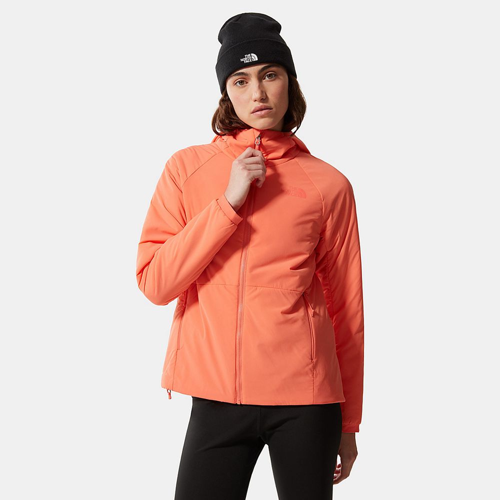 The North Face Hooded Jacket Womens Australia - The North Face Ventrix™ Orange Hiking (HKY-456079)